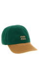 Logo embroidery cap Green