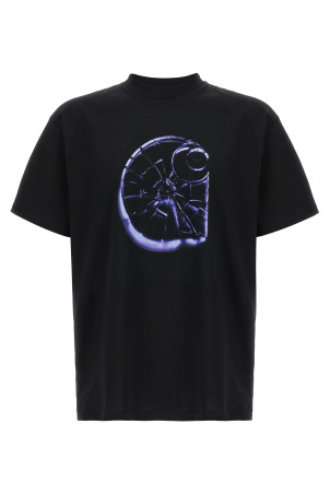 'Shattered' T-shirt Black