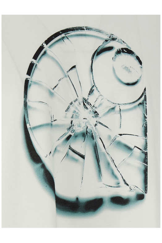 'Shattered' T-shirt White