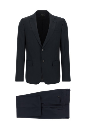 Сукня в смужку Синя ZEGNA 322718A3281CGA414