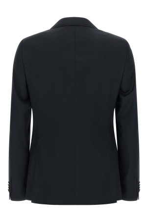 Сукня в смужку Синя ZEGNA 322718A3281CGA414