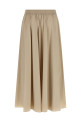 Flared skirt Beige