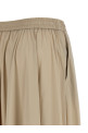 Flared skirt Beige