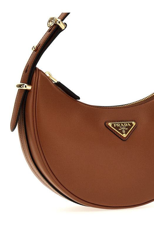 Сумка через плечо «Prada Arquè» Коричневая 1BC194VOOOASKF0XUG