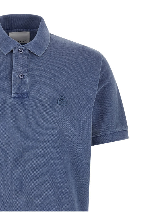 'Afko' polo shirt Blue