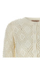 Pearl cardigan White