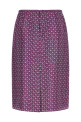 'Morsetto' print skirt Purple