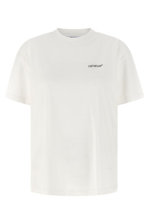 'Arrow Glowing Flower' T-shirt White