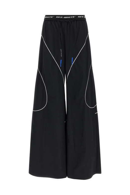 Джоггеры «Logoband Track» Черные OWVI019S26FAB00110011001