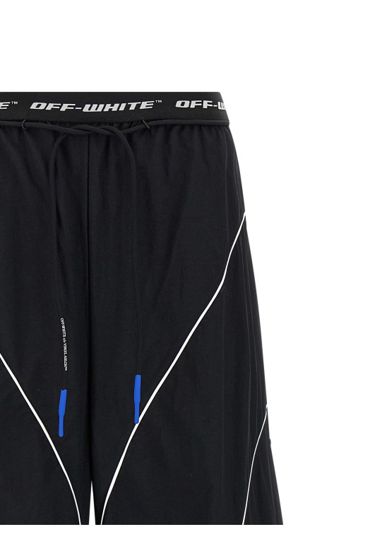 Джоггеры «Logoband Track» Черные OWVI019S26FAB00110011001