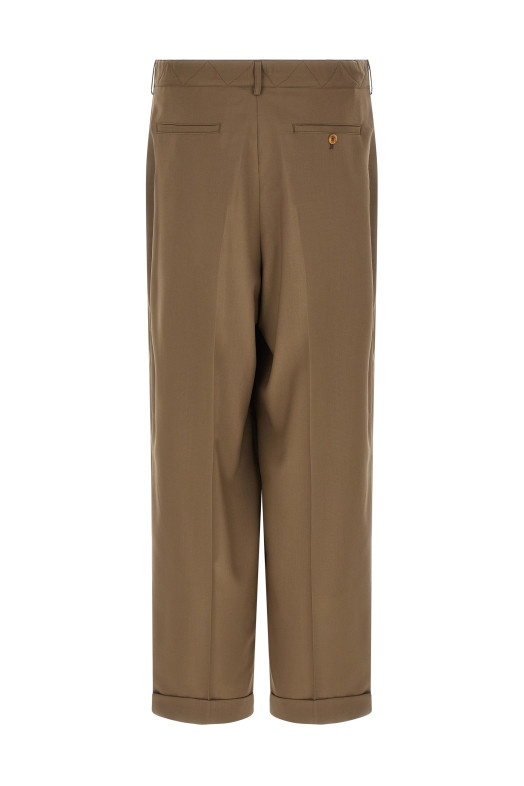 Cool wool pants Beige