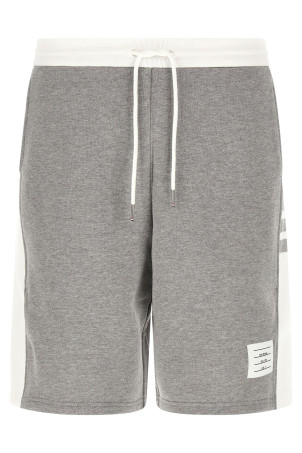 '4 Bar' bermuda shorts Gray