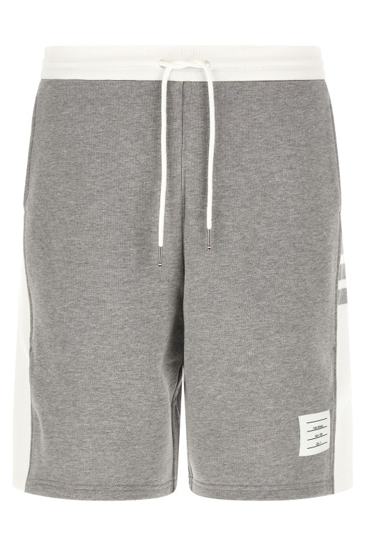 '4 Bar' bermuda shorts Gray