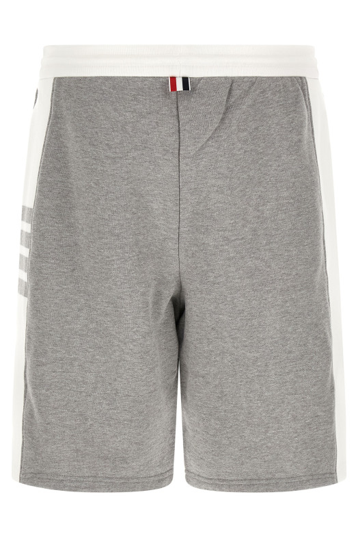 '4 Bar' bermuda shorts Gray