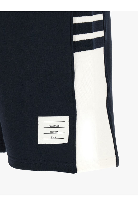 '4 Bar' bermuda shorts Blue