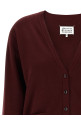'Four Stitches' cardigan Bordeaux