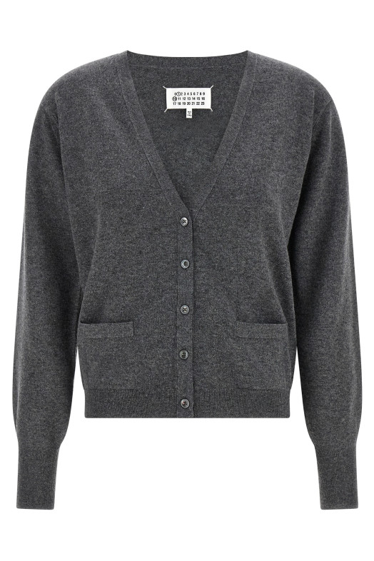 'Four Stitches' cardigan Gray
