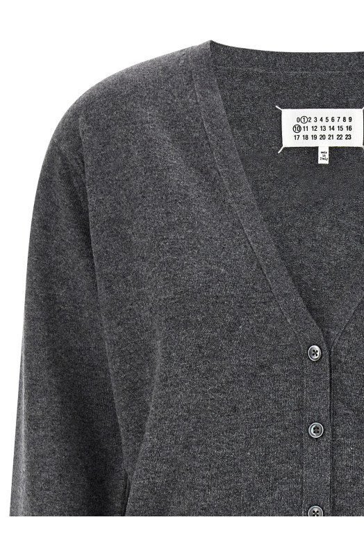 'Four Stitches' cardigan Gray