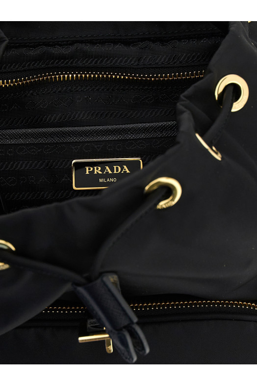 Re-nylon backpack Black