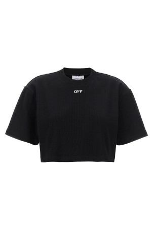 'Off stamp' T-shirt Black