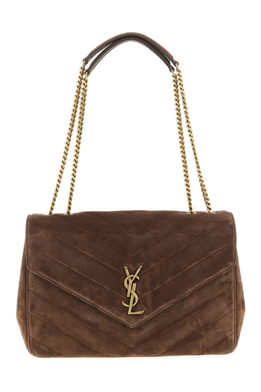 Большая сумка через плечо «Loulou» Коричневая 803541AAEY62358