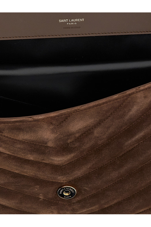 Большая сумка через плечо «Loulou» Коричневая 803541AAEY62358