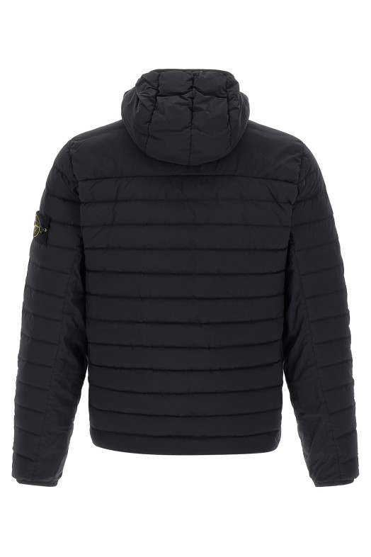 Пуховая куртка с подкладкой Синяя STONE ISLAND L1S154100107S0183V0020