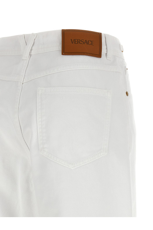 Джинсы «Medusa VERSACE '95» Белые 10137451A085701D110
