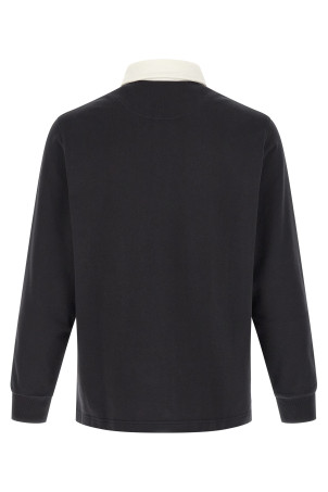 'Art Club' polo shirt Black