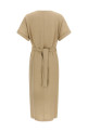 Платье-футляр бежевого цвета BRUNELLO CUCINELLI MH126AHG41C9195