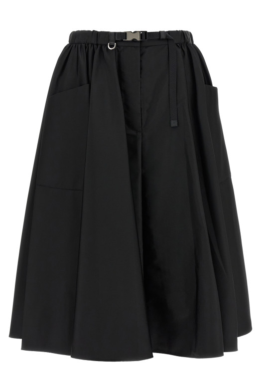 Юбка Re-Nylon Черная PRADA 21Y023SOOO1WQ8F0002