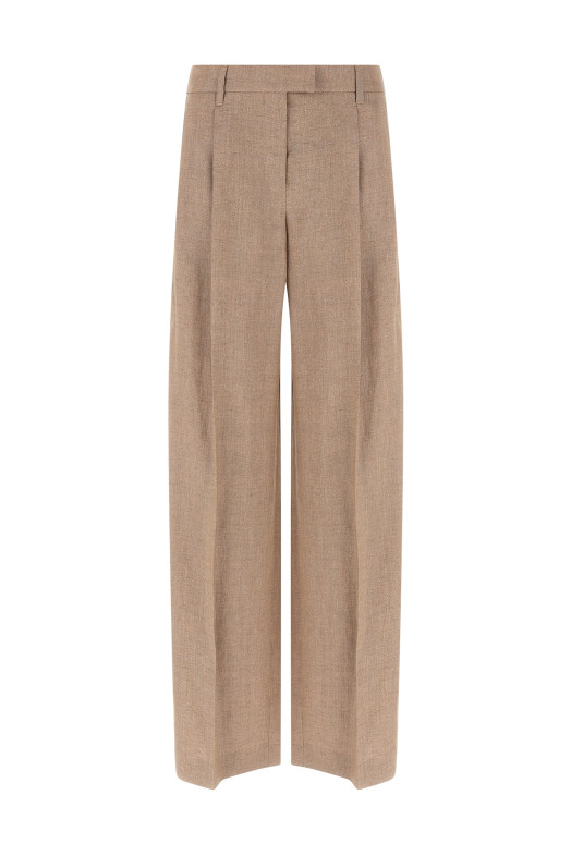 Брюки «Loose Pleated» Розовые MH526P8884C920