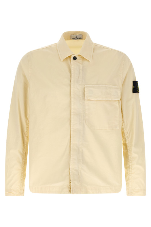 STONE ISLAND '1200013' рубашка-накидка Бежевая L1S151200013S0A10V0093