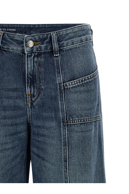 Джинсы «D-Akii 09m56» Синие A1280809M5601