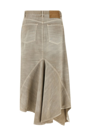 'Ann Bull 44' skirt Gray