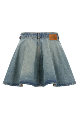 'Tint Rigid Denim' skirt Blue