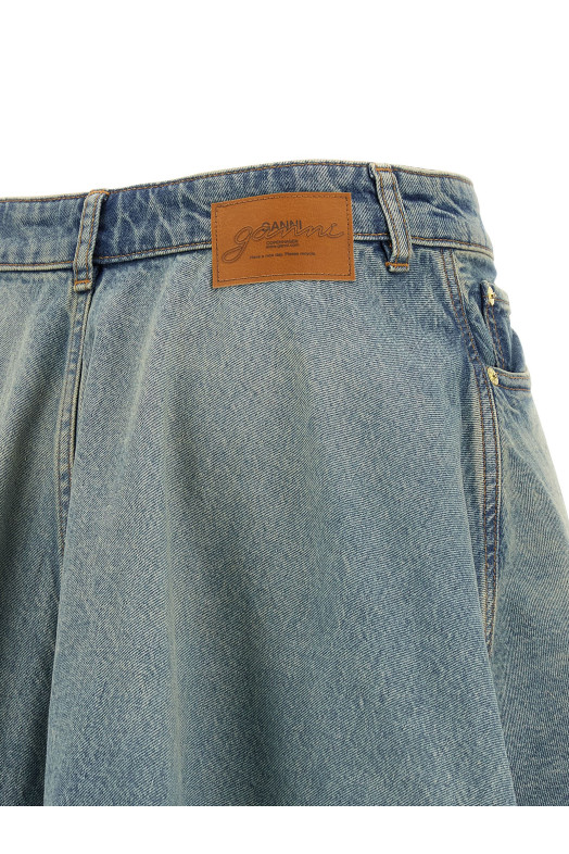 Юбка «Tint Rigid Denim» Синяя A1090088567