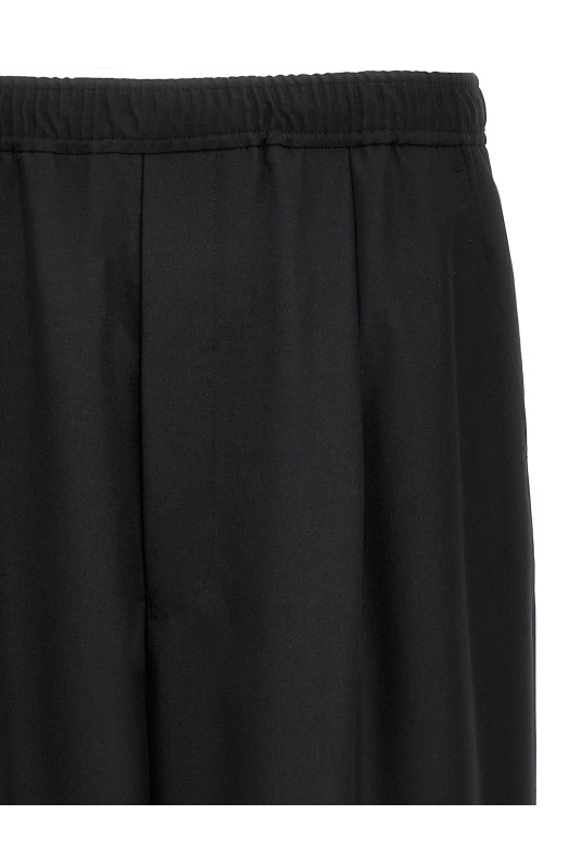 Wool pants Black