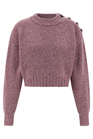 Donegal wool sweater Pink