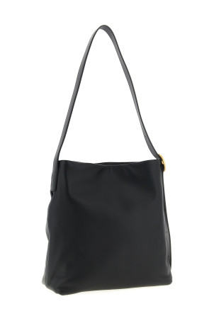 'Draped Tote' shoulder bag Black