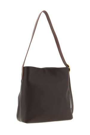 'Draped Tote' shoulder bag Brown