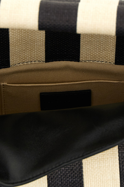 'La Pochette Rond Carré' clutch Multicolor