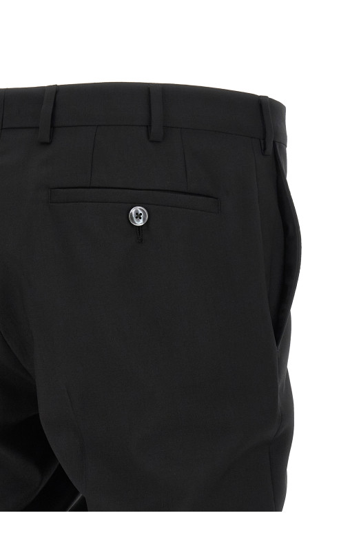 Wool dress - Ceremony line Black