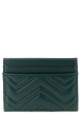 'GG Marmont' card holder Green