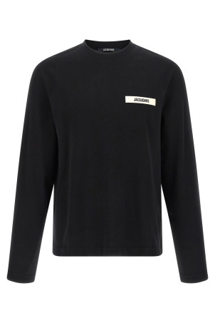 'Le T-shirt Gros-Grain' T-shirt Black