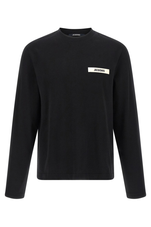 'Le T-shirt Gros-Grain' T-shirt Black