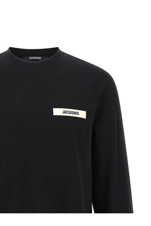 'Le T-shirt Gros-Grain' T-shirt Black