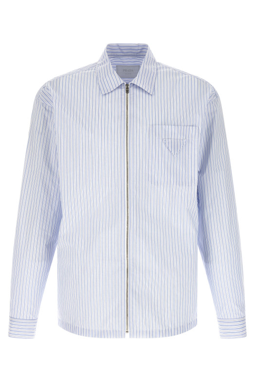 Stripe tec shirt BLUE