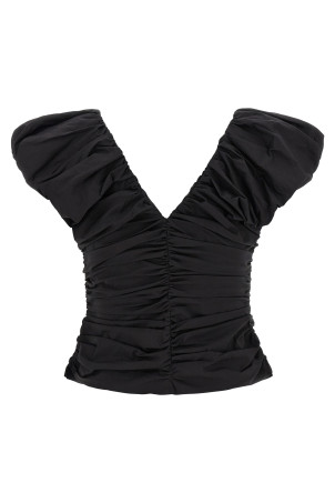 'Black Ruched' top Black