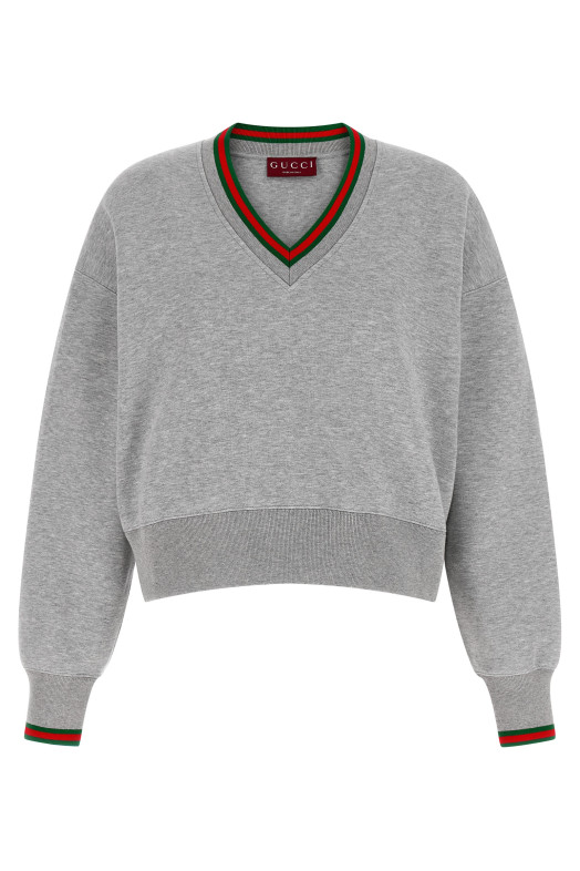 'Web' sweatshirt Gray